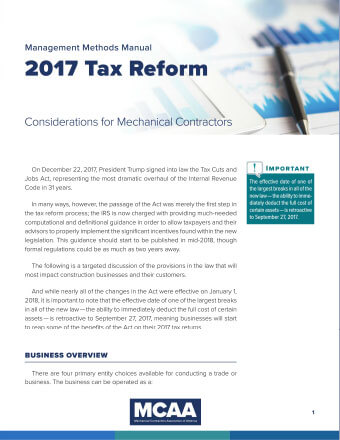 2017 Tax Reform