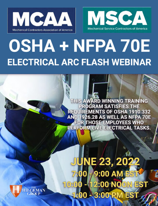 The Next Qualified Level Arc Flash Safety Training Webinars Scheduled for June 23, 2022