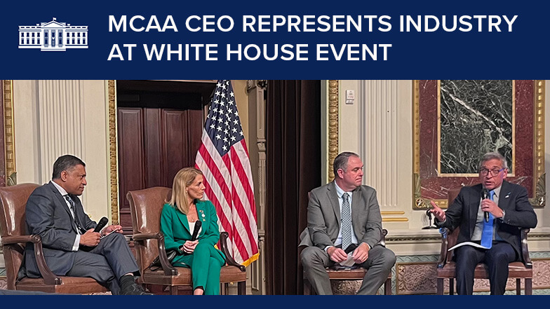 MCAA CEO Tim Brink Represents the Construction Industry at White House Event