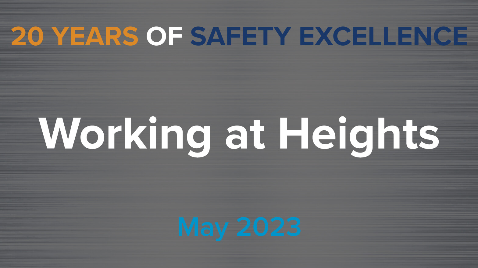 Celebrate MCAA’s 20 Years of Safety Excellence Each Month of 2023 With a Safety Resource Kit