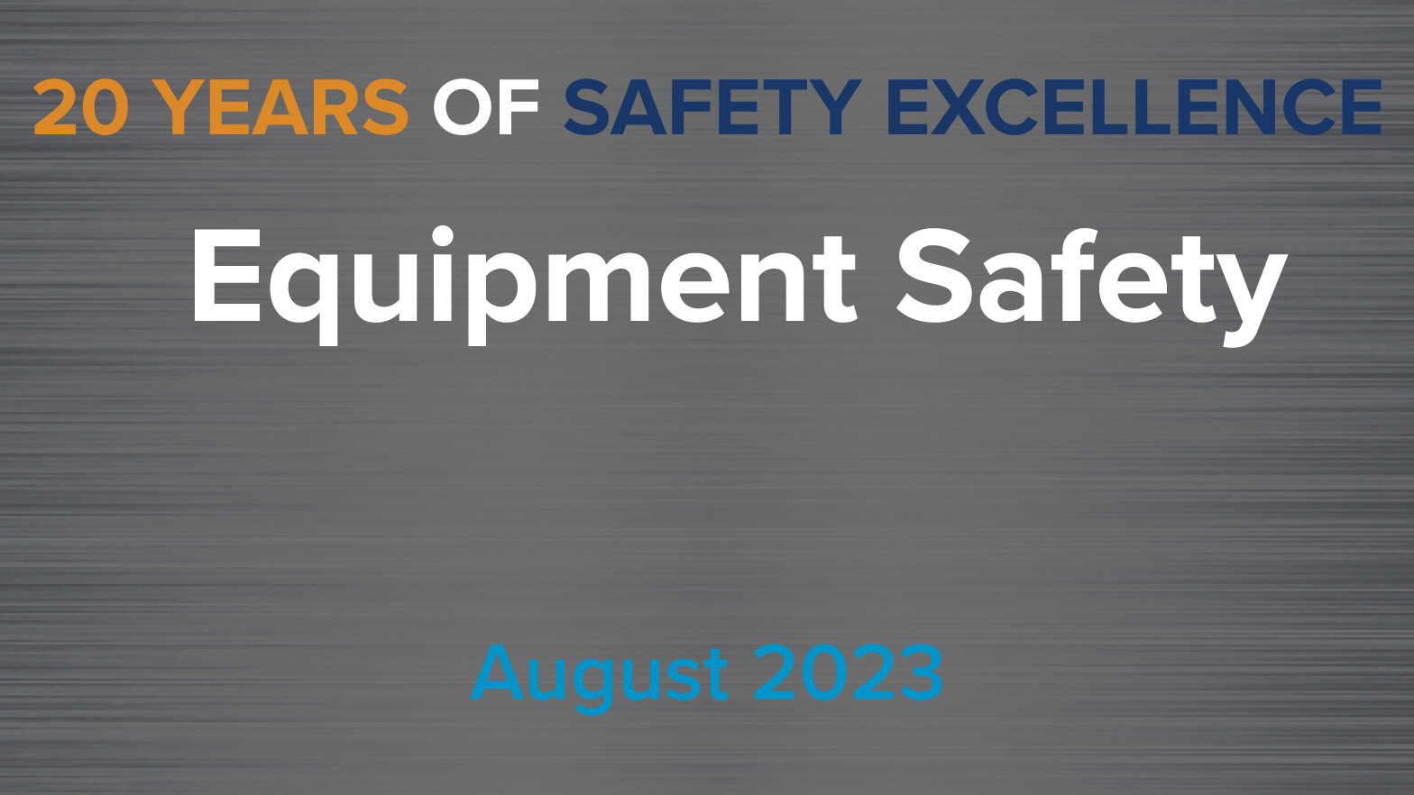 Celebrate MCAA’s 20 Years of Safety Excellence Each Month of 2023 With a Safety Resource Kit