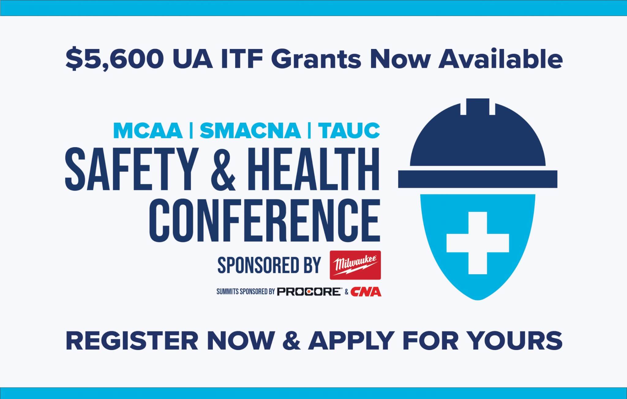 UA ITF Offers 2026 Safety & Health Conference Grants
